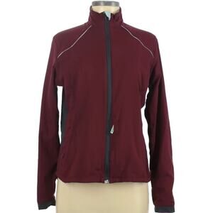 REI Lined Outdoors Jacket Size M Full Zip Mid Weight Windproof Pockets